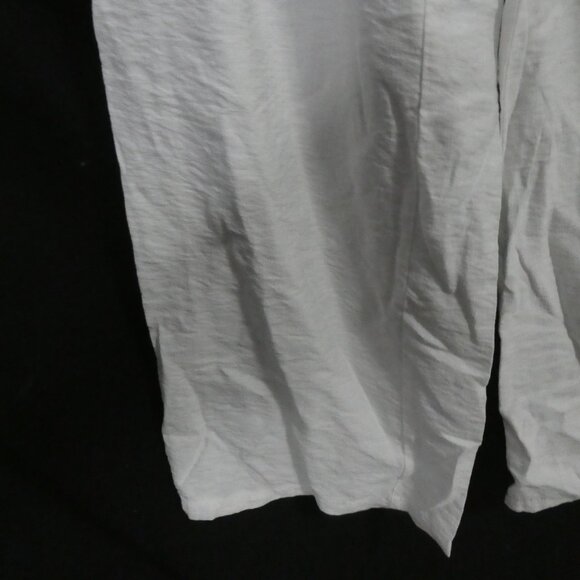 FOCUS 2000 | large | Textured Chic White Wide Leg Pants | NWOT - Picture 8 of 16